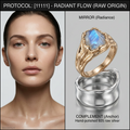 Western Origin R1 #01 [11111] Universal Symphony | Dual-Metal Ring Set