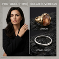 Western Origin R1 #02 [11110] Fearless Sovereign | Dual-Metal Ring Set