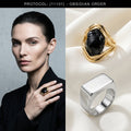 Western Origin R1 #03 [11101] Disciplined Muse | Dual-Metal Ring Set