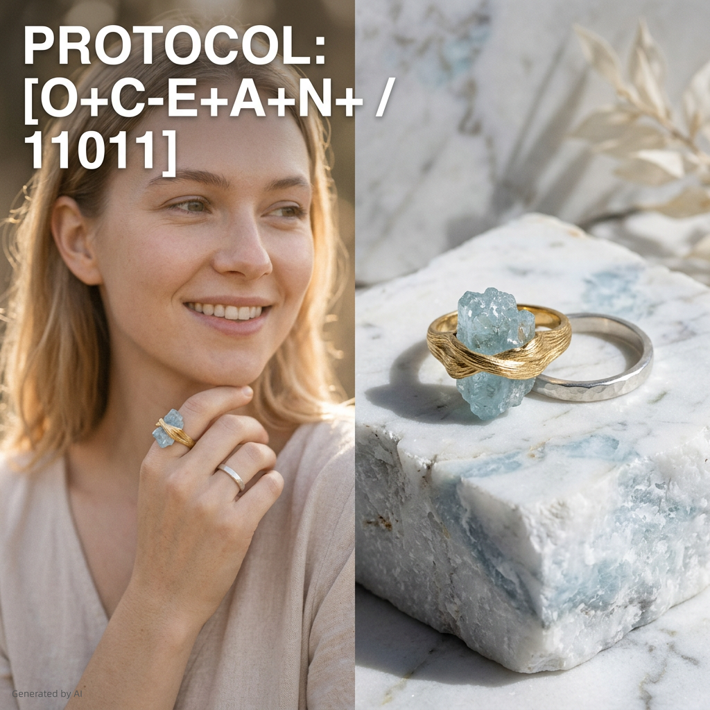 Western Origin R1 #05 [11011] Healing Spirit | Dual-Metal Ring Set