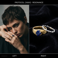 Western Origin R1 #15 [10001] Crystallized Emotion | Dual-Metal Ring Set