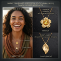 Botanical Axis #25 [00111] Vibrant Nurturer | Dual Necklace Set