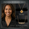 Botanical Axis #27 [00101] Structured Impulse | Dual Necklace Set