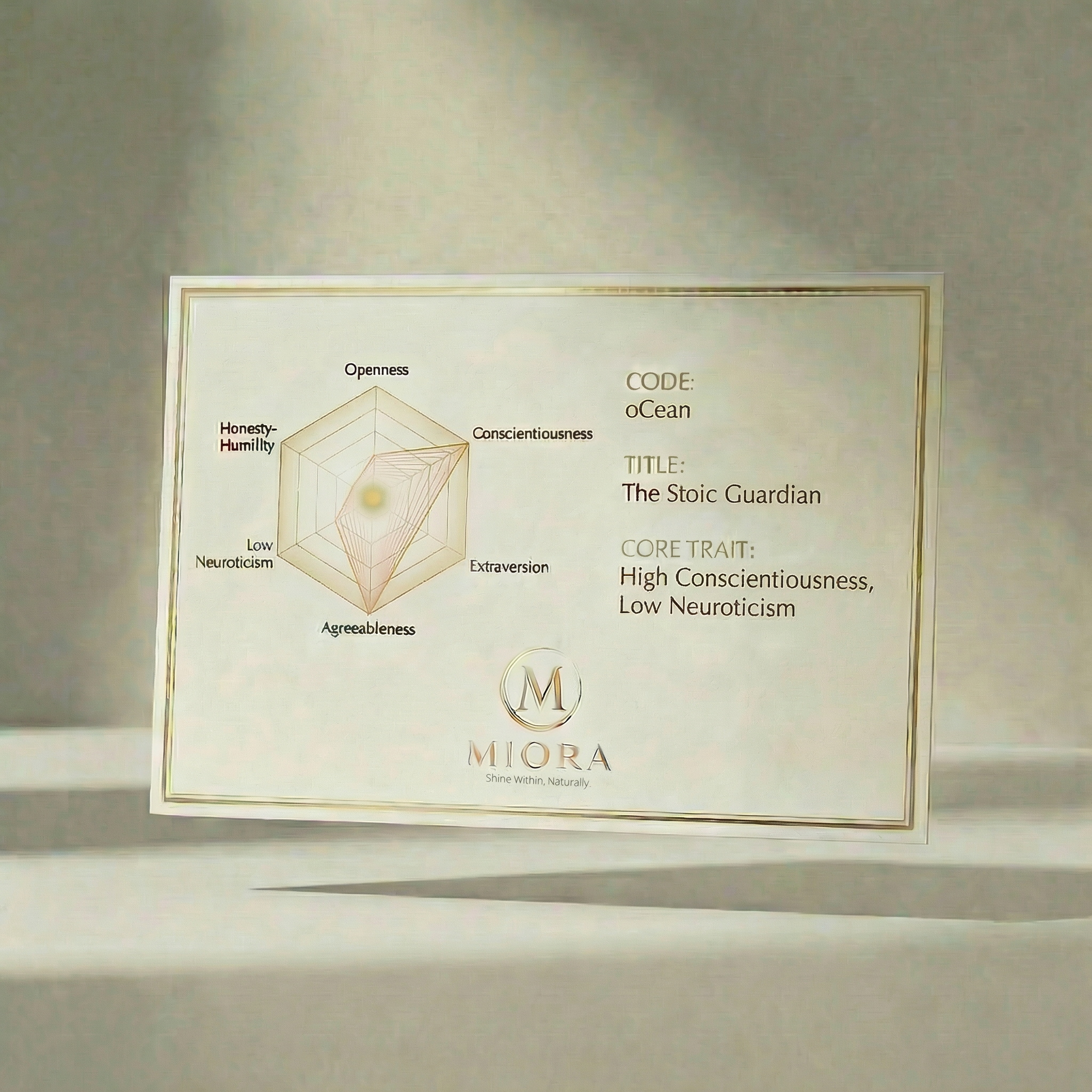 THE STOIC GUARDIAN | "oCean" Signature Axis Ring