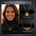 Botanical Axis #02 [11110] Fearless Bloom | Dual Necklace Set