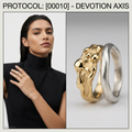 Western Origin R1 #30 [00010] Devotion Axis | Dual-Metal Ring Set