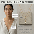 Botanical Axis #30 [00010] Gentle Harbor | Dual Necklace Set