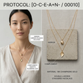 Botanical Axis #30 [00010] Gentle Harbor | Dual Necklace Set