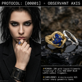 Western Origin R1 #31 [00001] Observant Echo | Dual-Metal Ring Set