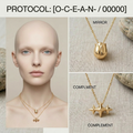 Botanical Axis #32 [00000] Absolute Origin | Dual Necklace Set