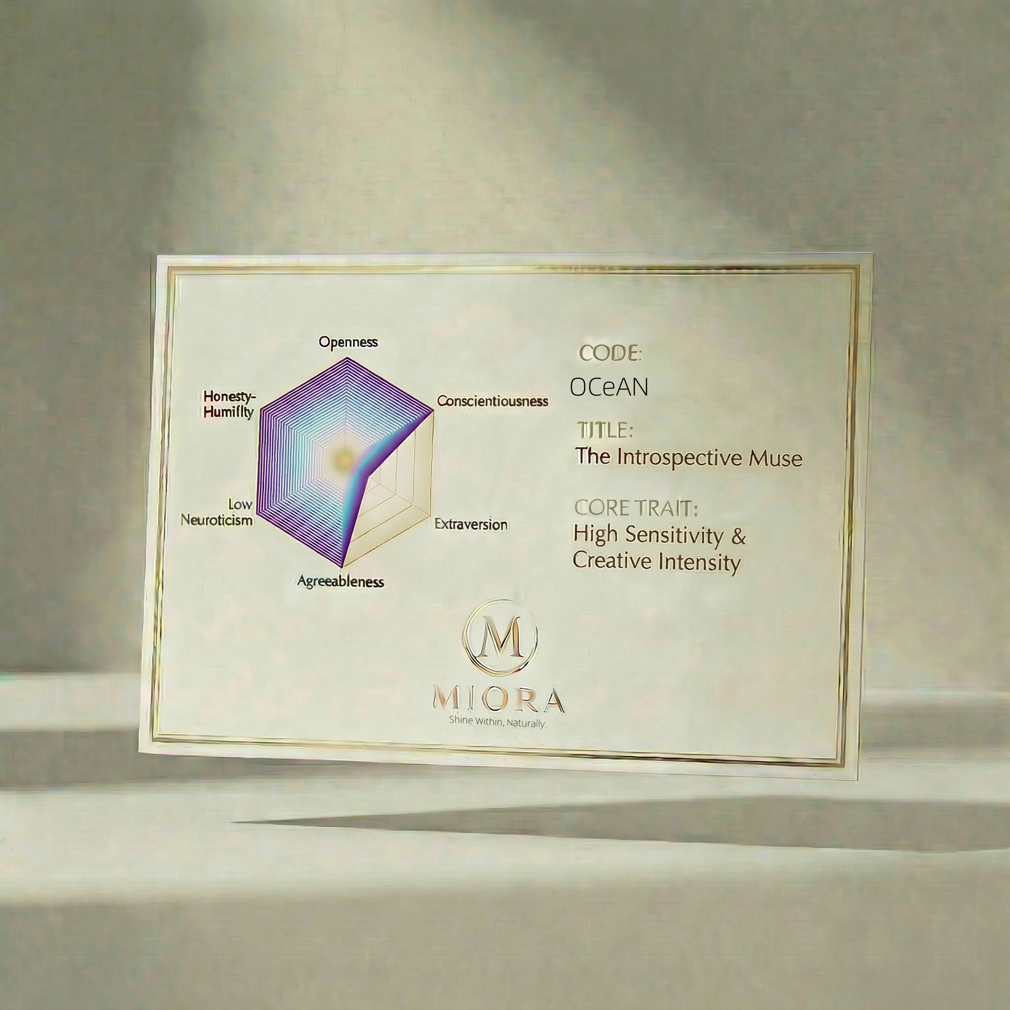 THE INTROSPECTIVE MUSE | "OCeAN" Shield & Soul Pendant