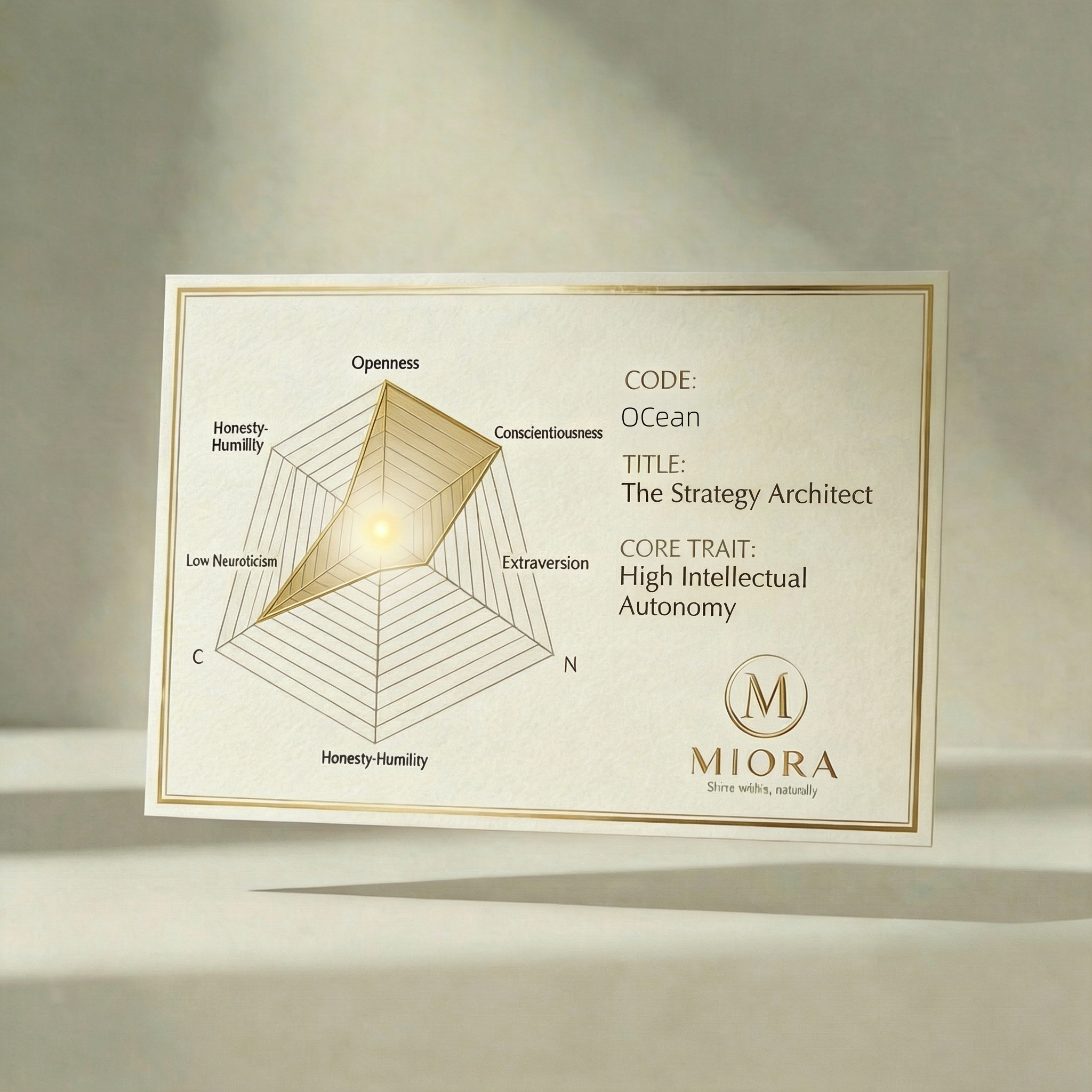 THE STRATEGY ARCHITECT | "OCean" Logic Blueprint Pin