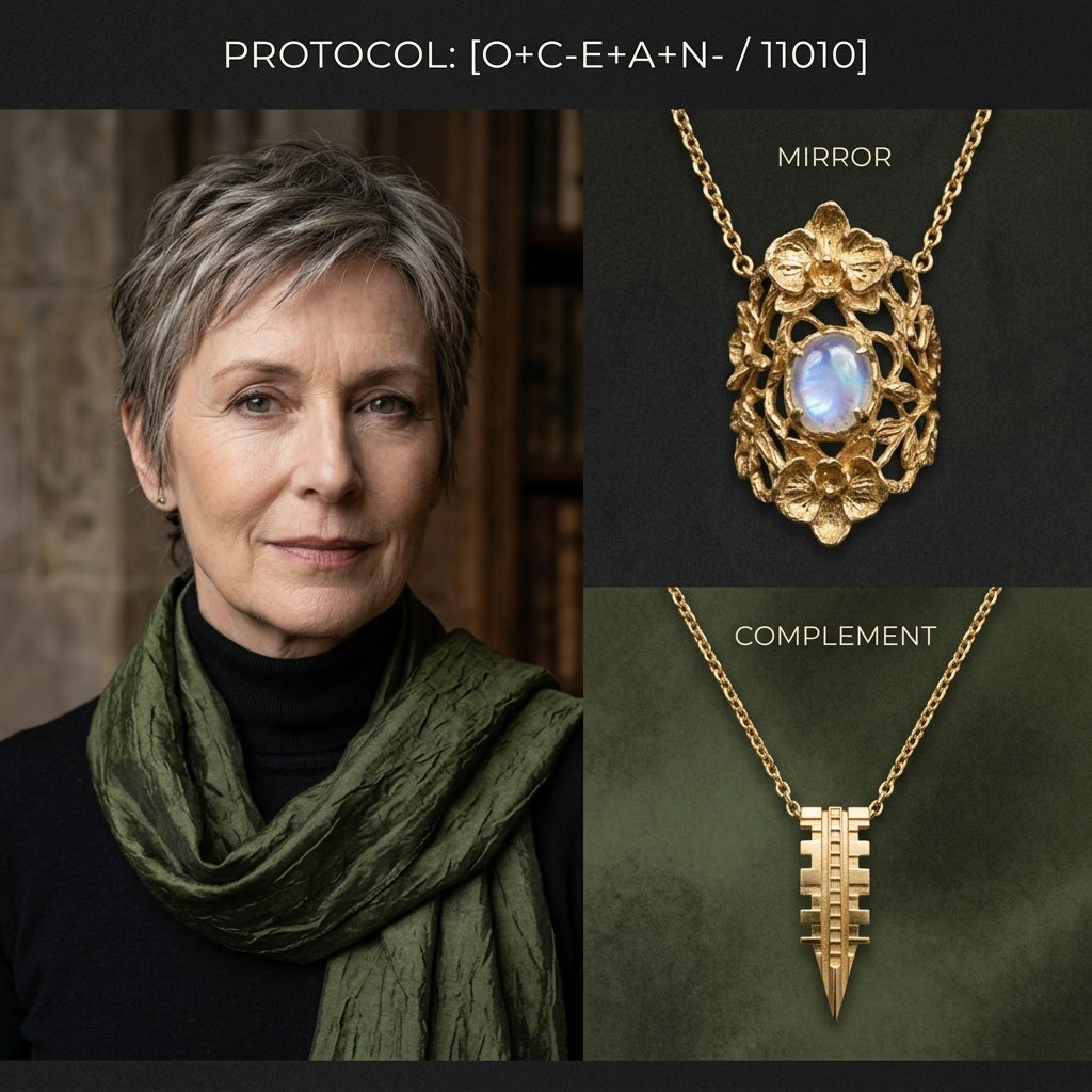 Botanical Axis #06 [11010] Silent Revolution | Dual Necklace Set