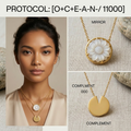 Botanical Axis #08 [11000] Blueprints of Peace | Dual Necklace Set