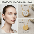 Botanical Axis #08 [11000] Blueprints of Peace | Dual Necklace Set