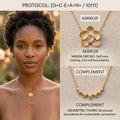 Botanical Axis #09 [10111] Healing Flare | Dual Necklace Set