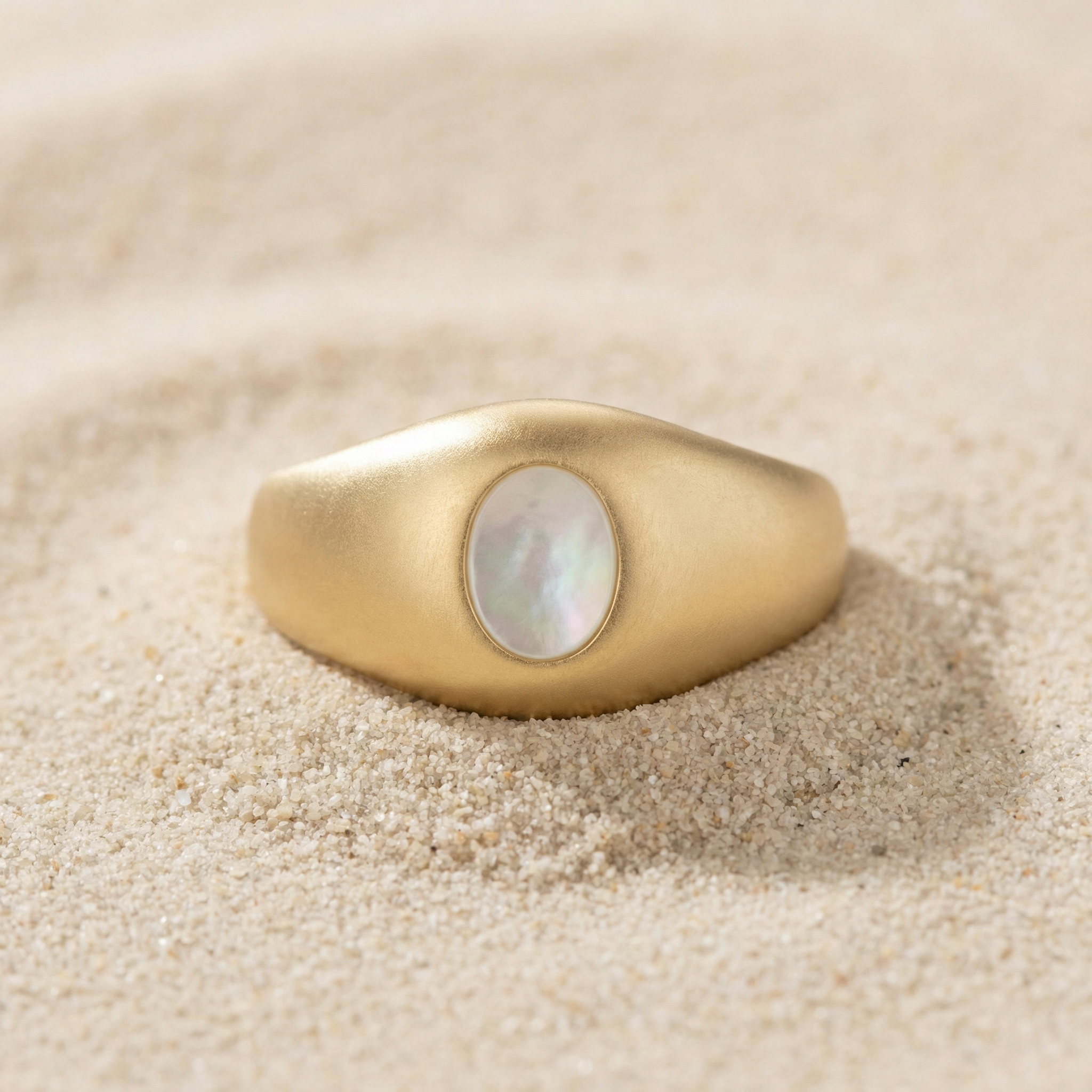 The Pebble Meditation Ring