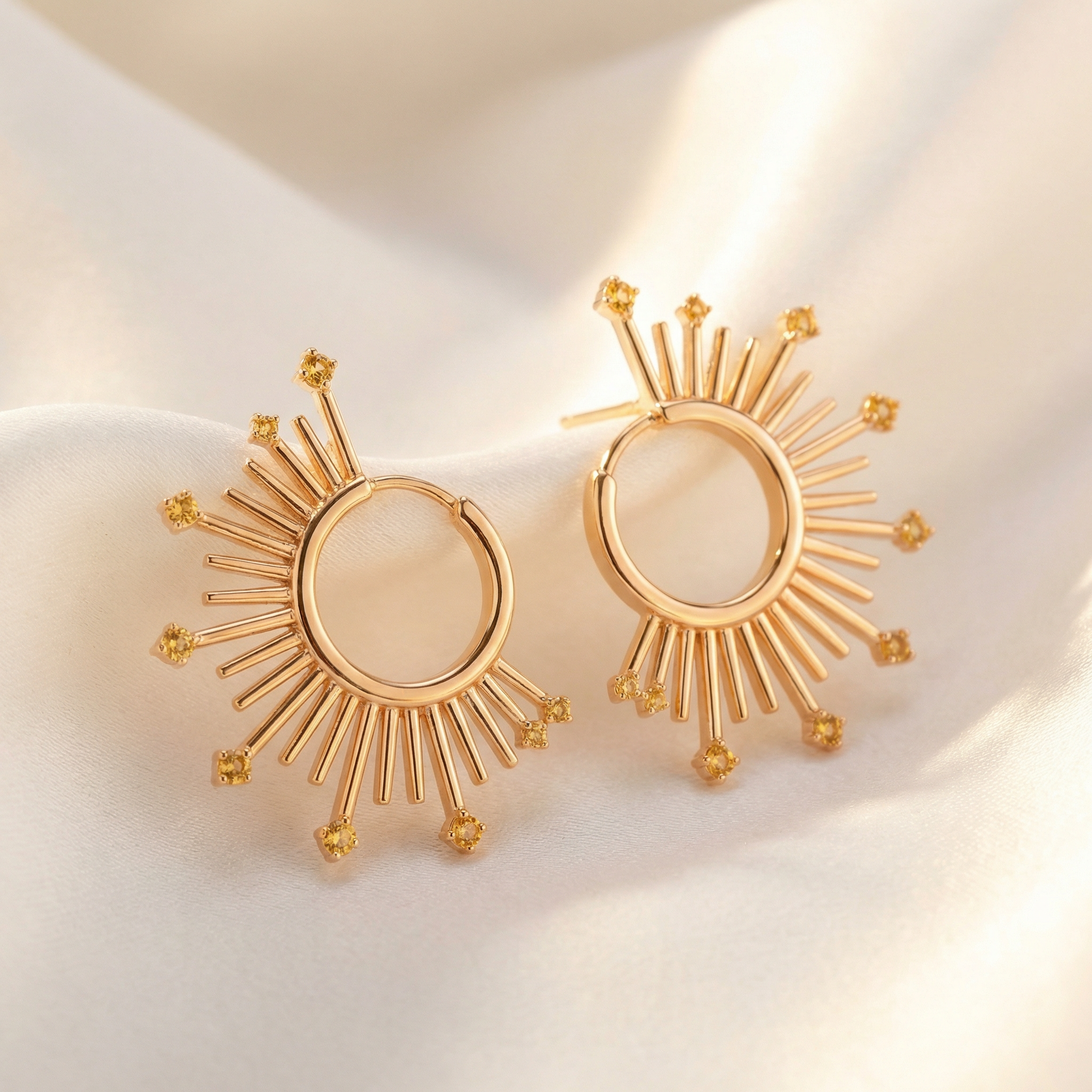 The Radiant Aura Hoops