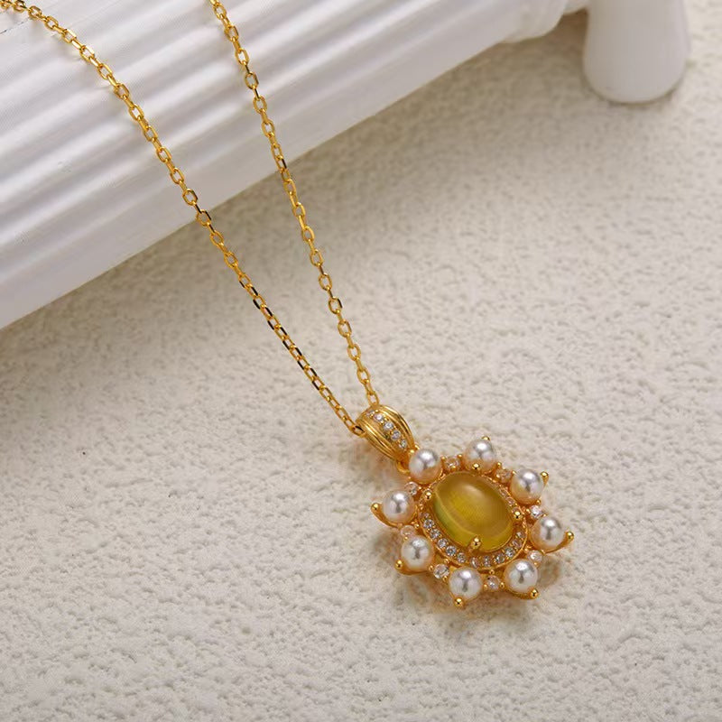 Elegant 10x8mm Diamond Gold Earrings | Grace of Conscientiousness & Agreeableness | Disciplined & Kind Jewelry