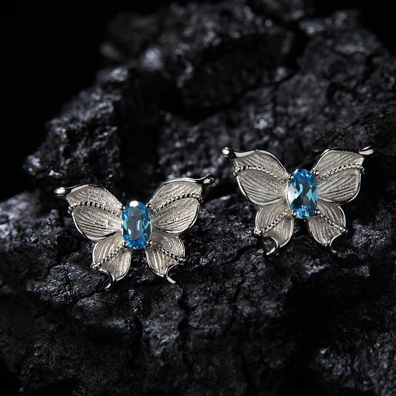 Mysterious Aquamarine Jewelry Set - Charismatic & Expressive Gemstones for Emotional Depth | Openness Extraversion Neuroticism Inspired Design