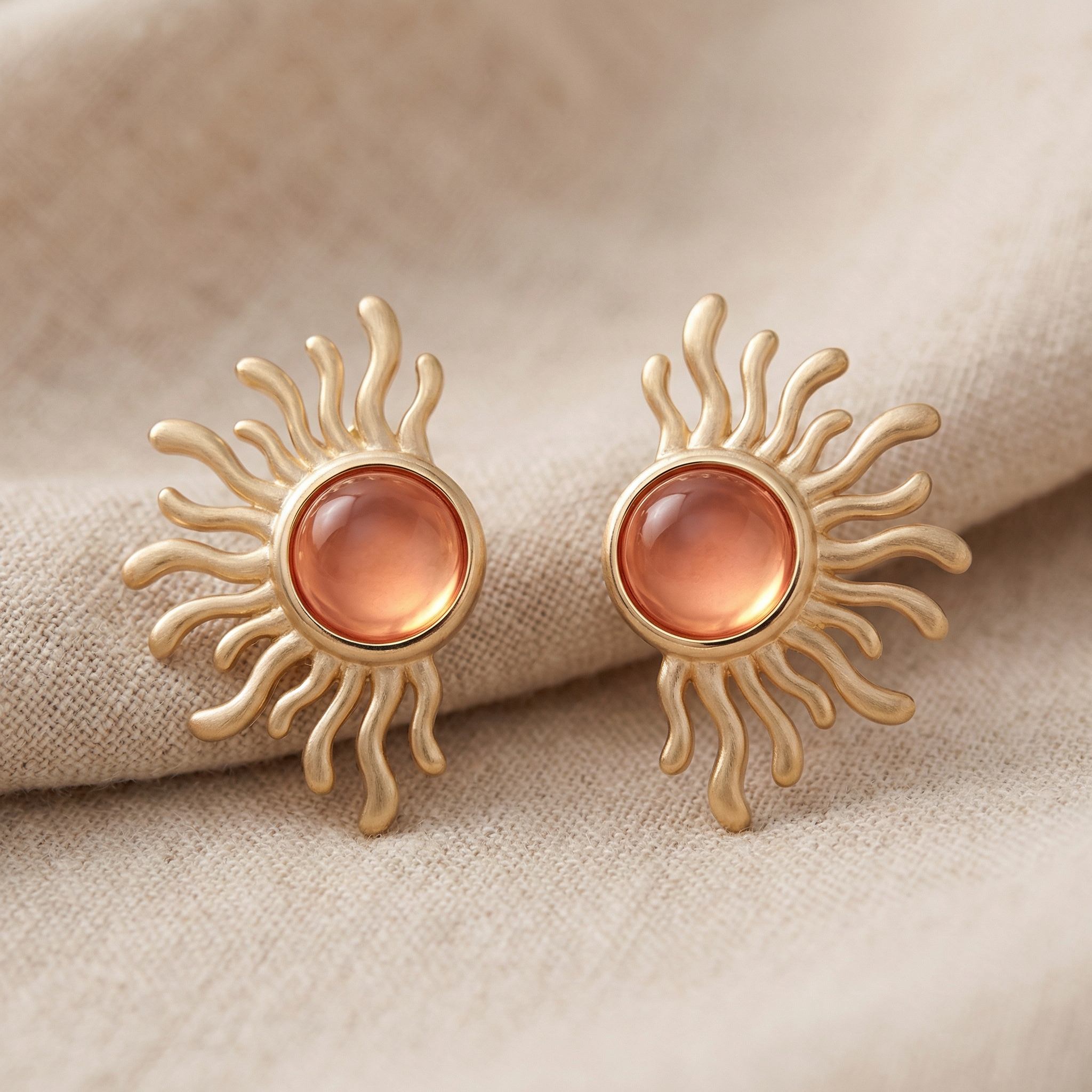 THE SERENE SUN | "ocEAn" Radiance Studs